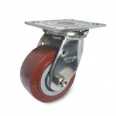 Stainless Steel Inox 150mm Casters Wheels 881PUX150P45